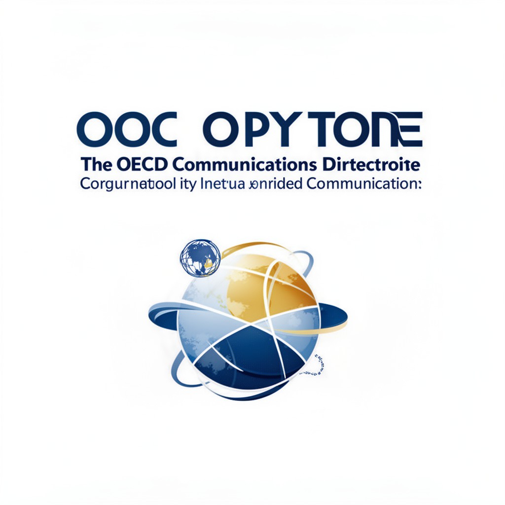 AI-generated illustration of OECD Communications Directorate