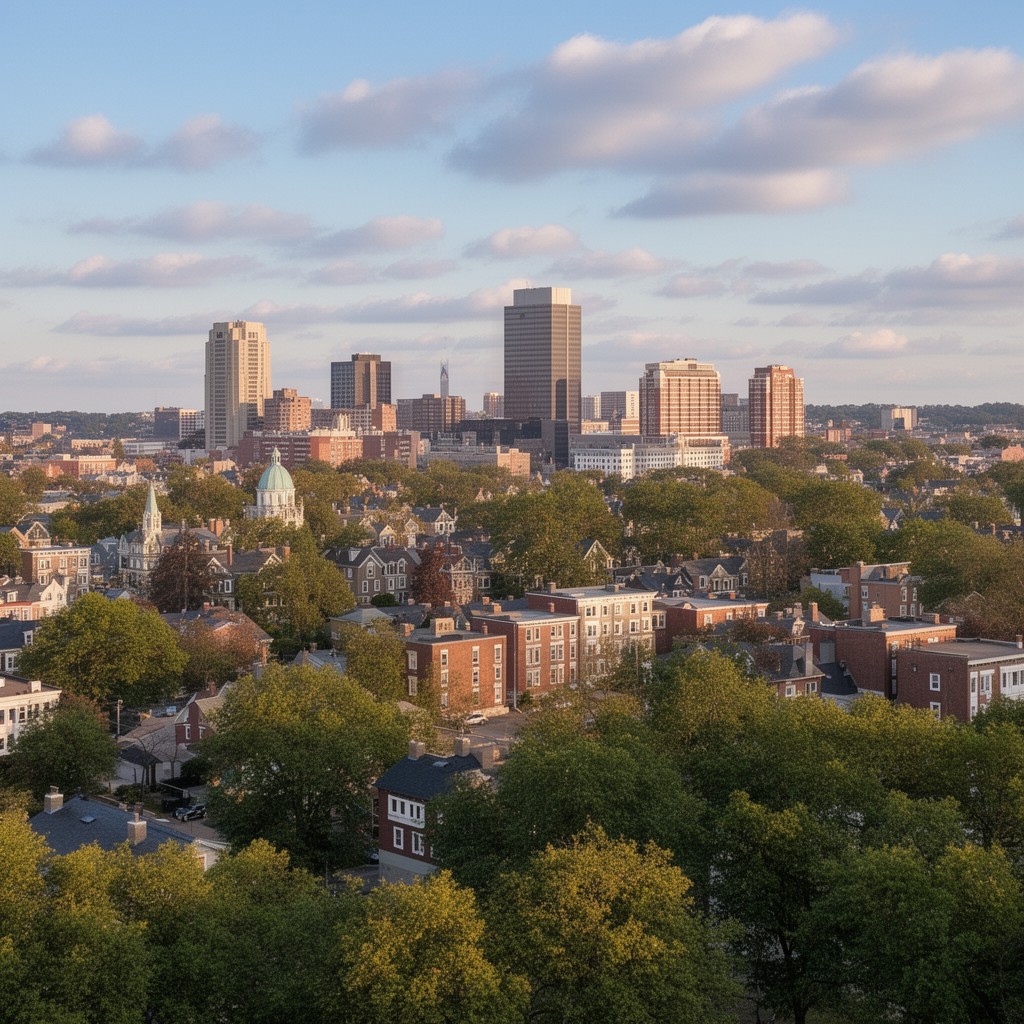 AI-generated illustration of South Danvers
