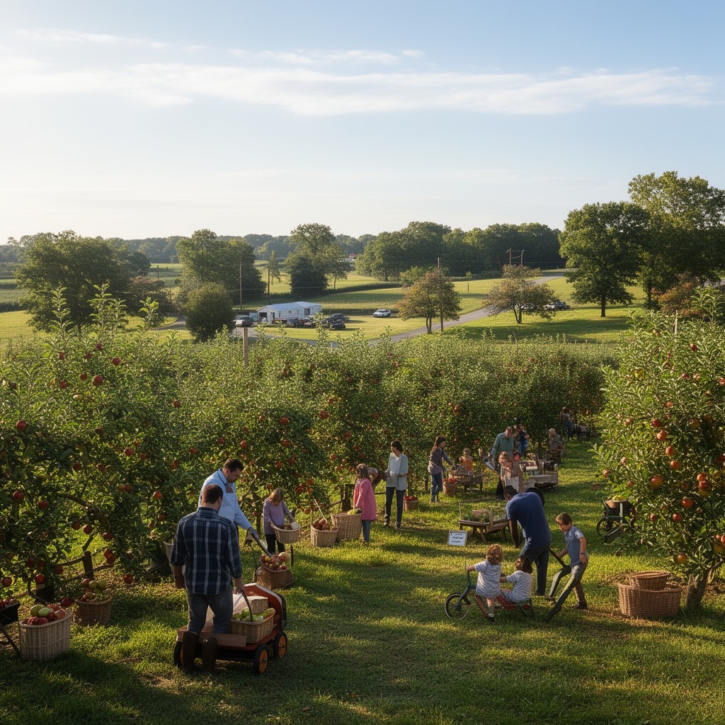 AI-generated illustration of Brooksby Farm