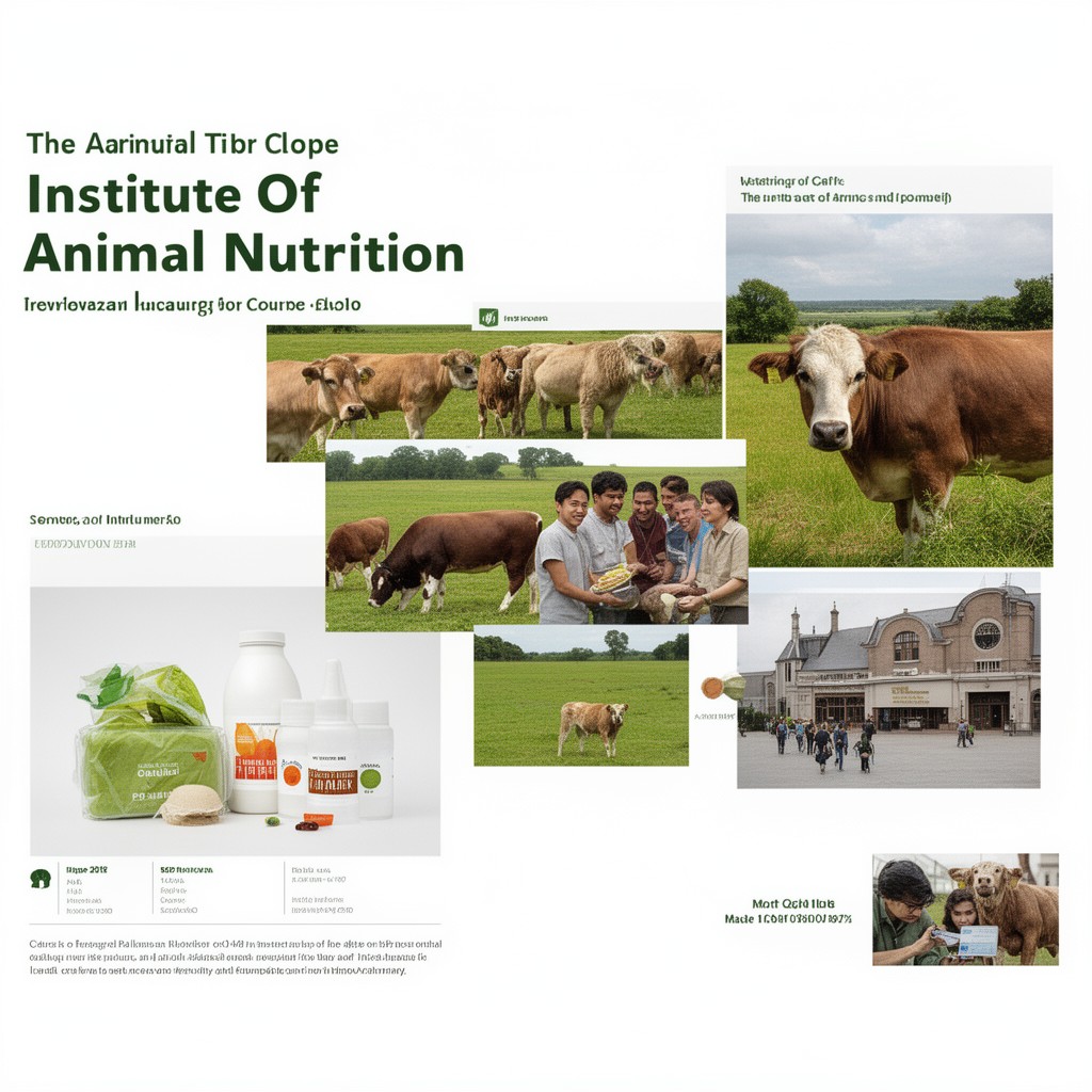 AI-generated illustration of institute of animal nutrition