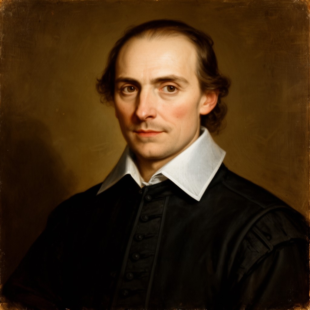 AI-generated illustration of Hugo Grotius