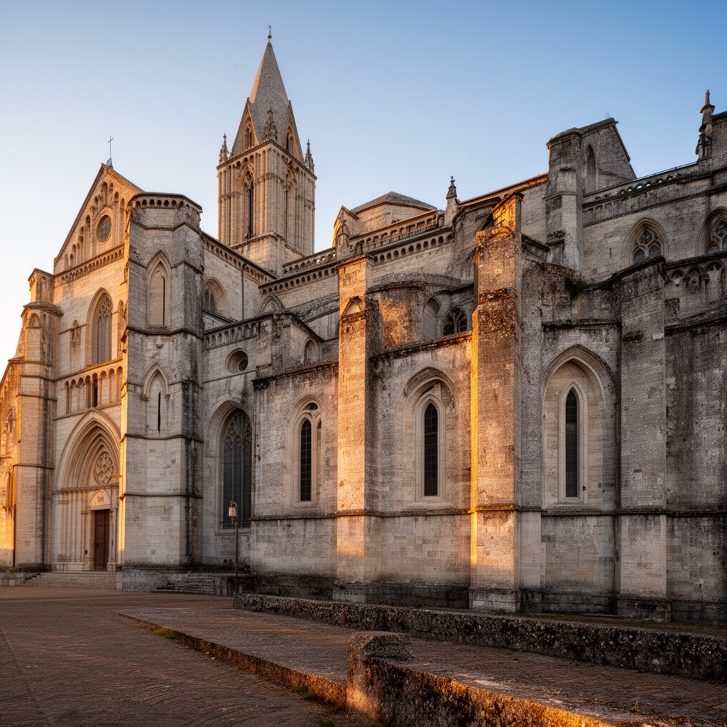 AI-generated illustration of Fossanova Abbey