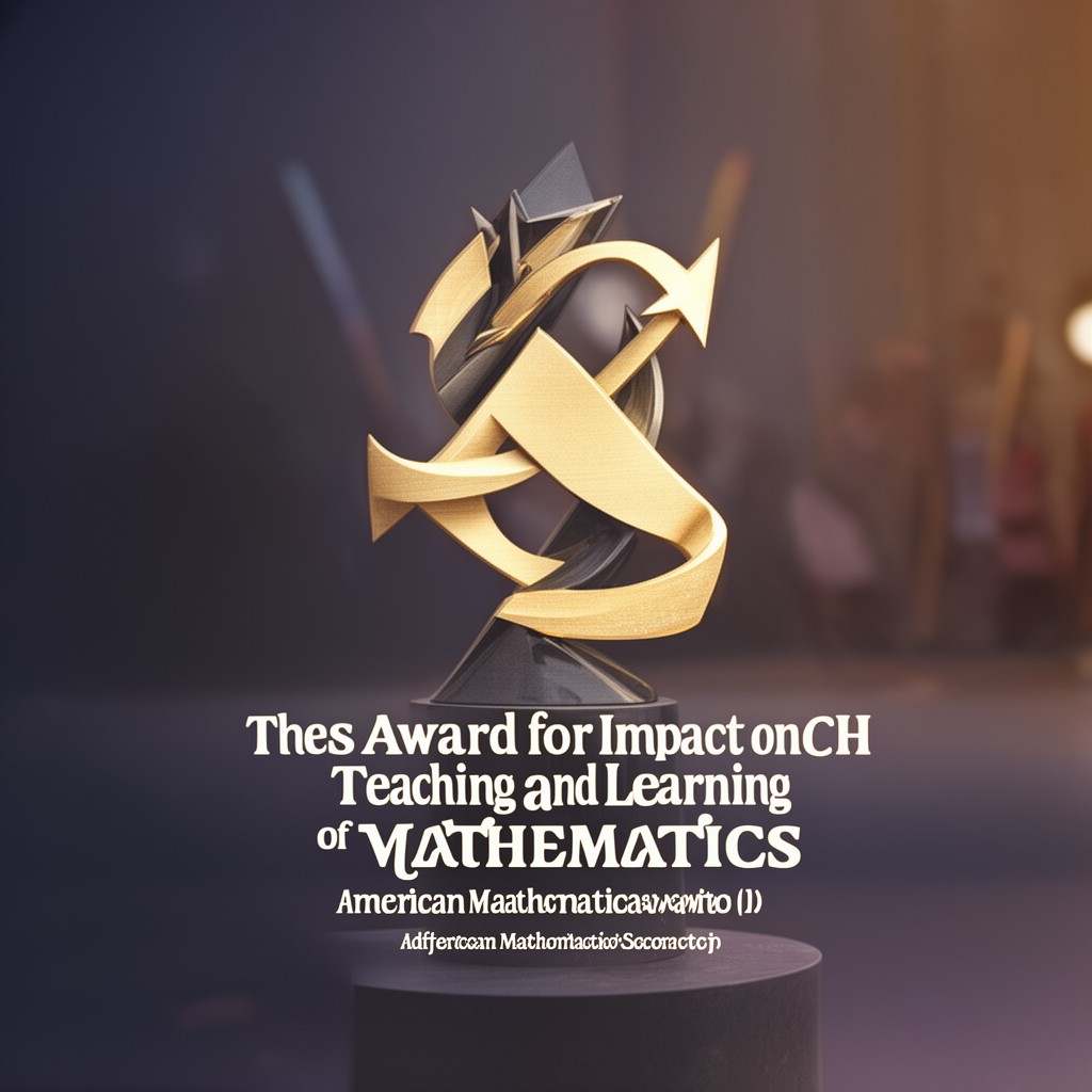 AI-generated illustration of Award for Impact on the Teaching and Learning of Mathematics