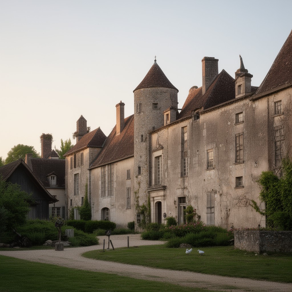 AI-generated illustration of Port-Royal-des-Champs