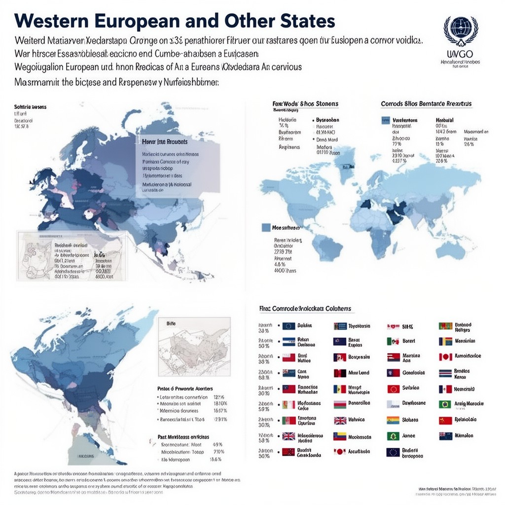 AI-generated illustration of Western European and other States