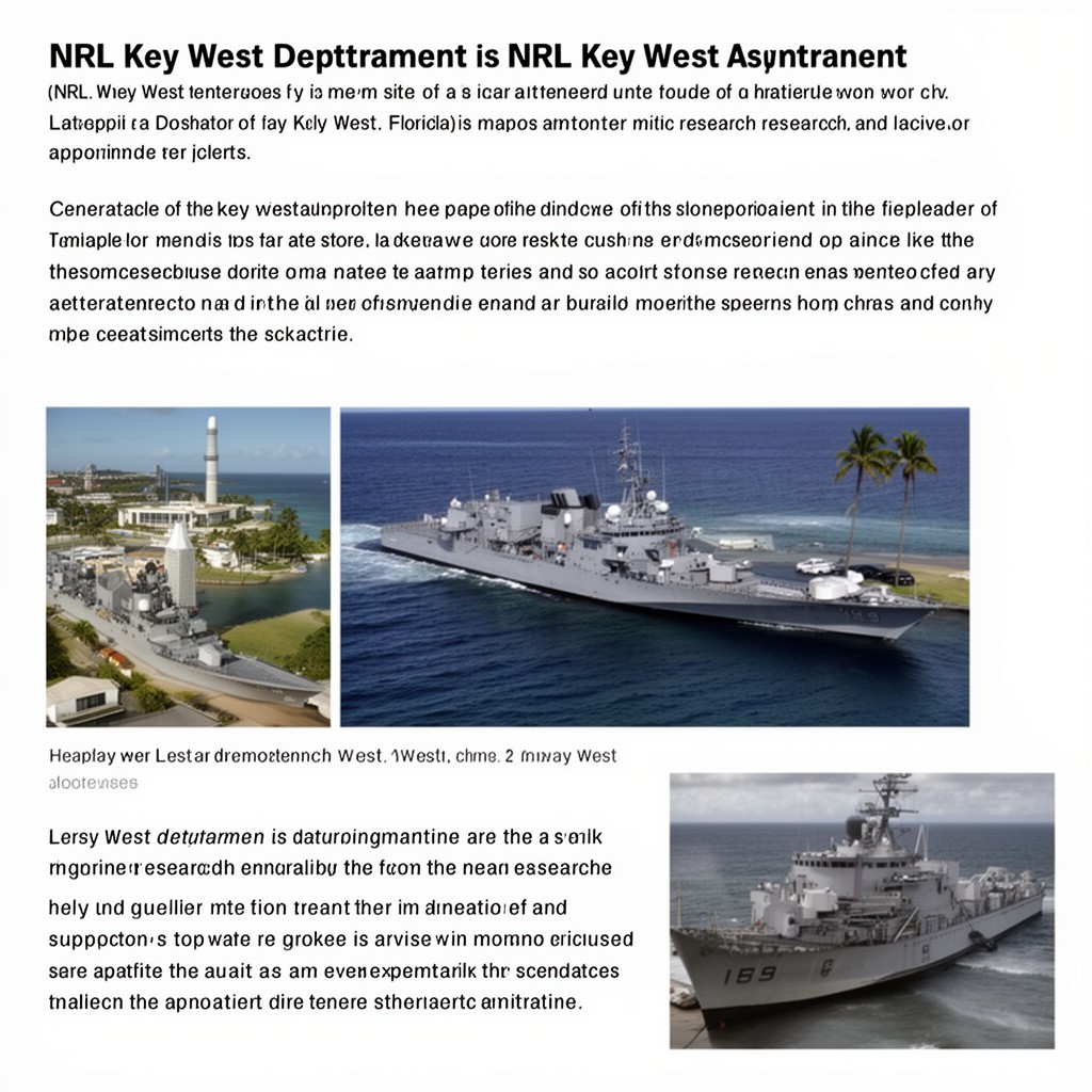 AI-generated illustration of NRL Key West detachment