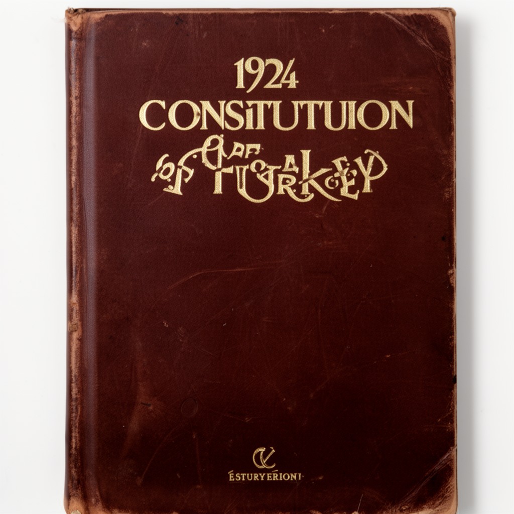 AI-generated illustration of 1924 Constitution of Turkey