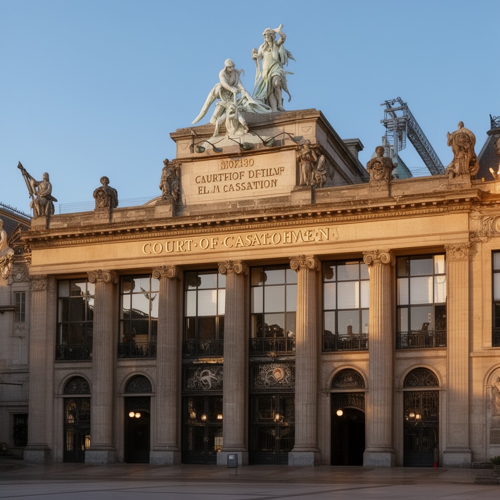 AI-generated illustration of Court of Cassation of Belgium