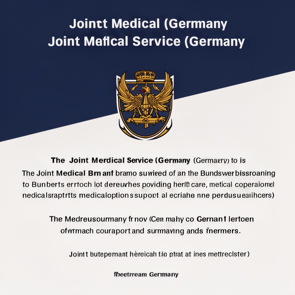 AI-generated illustration of Joint Medical Service (Germany)