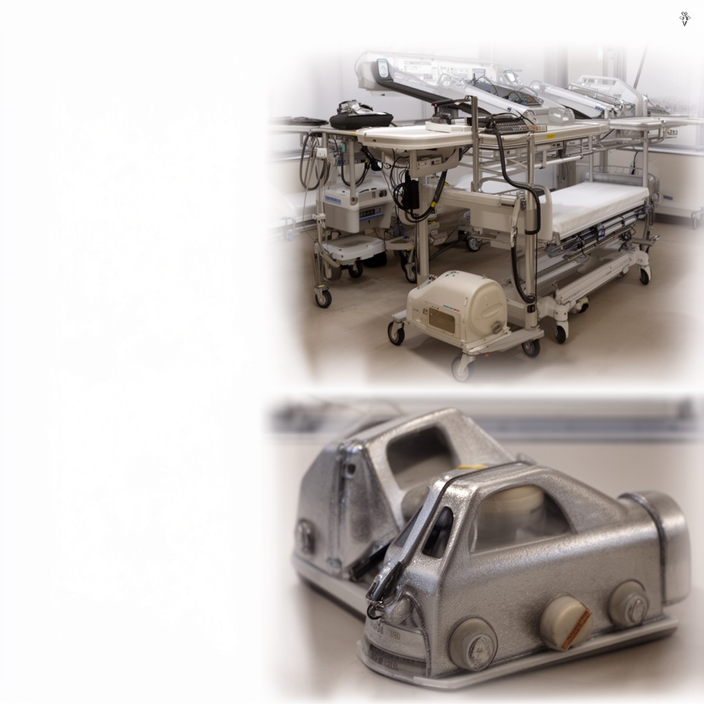 AI-generated illustration of Zentraler Sanitätsdienst