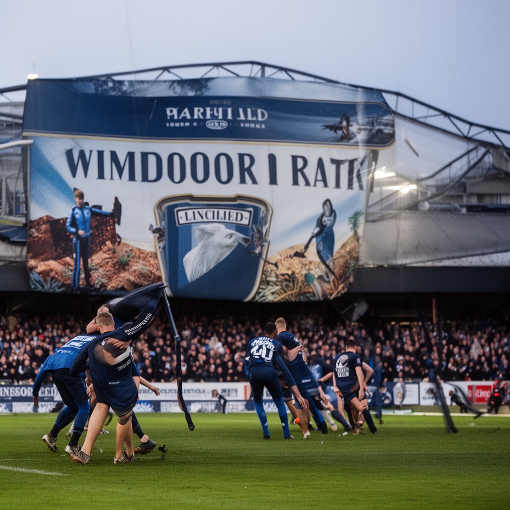 AI-generated illustration of The Windsor Park Blues