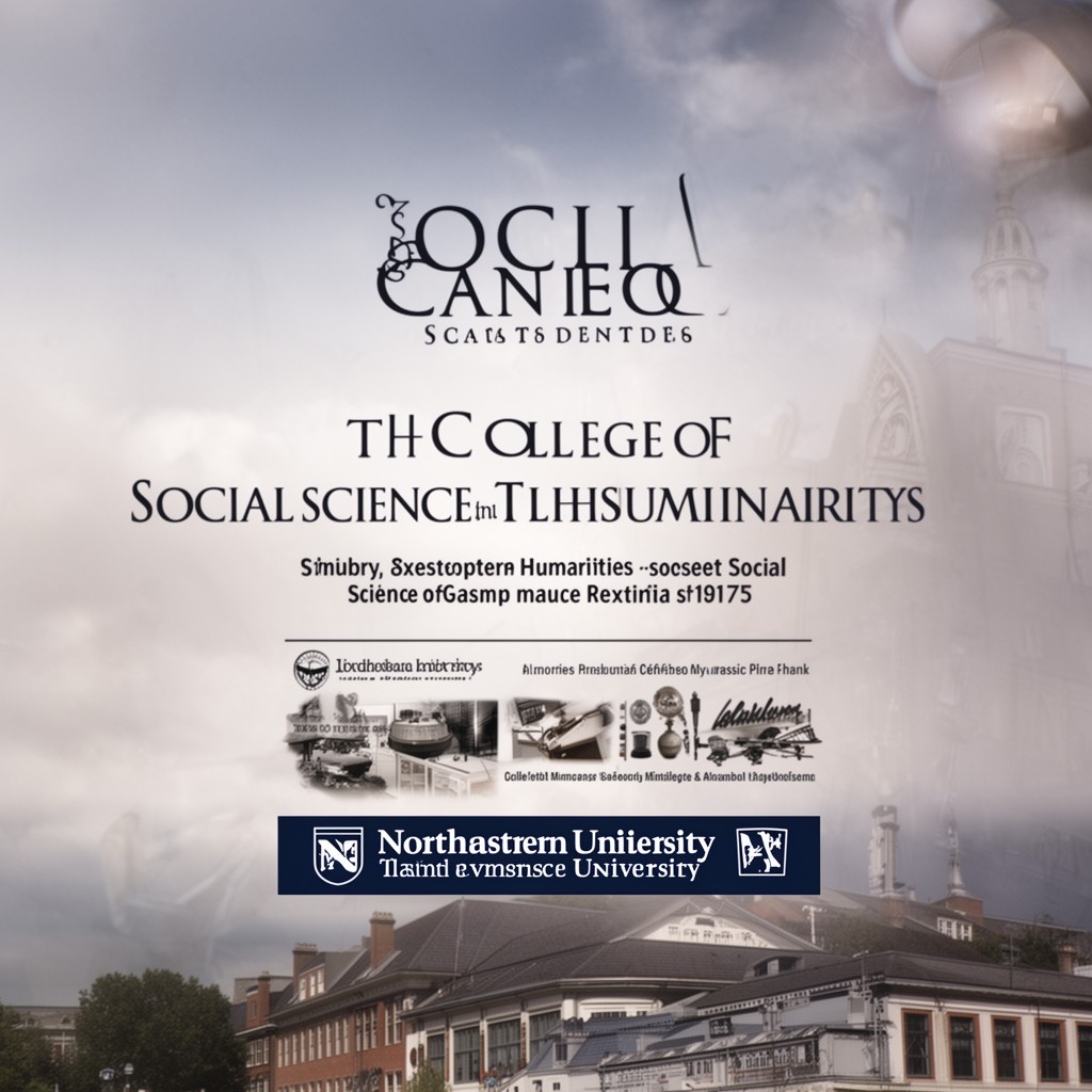 AI-generated illustration of College of Social Sciences and Humanities