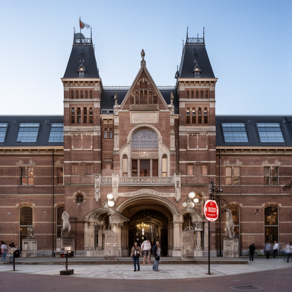 AI-generated illustration of Rijksmuseum van Oudheden