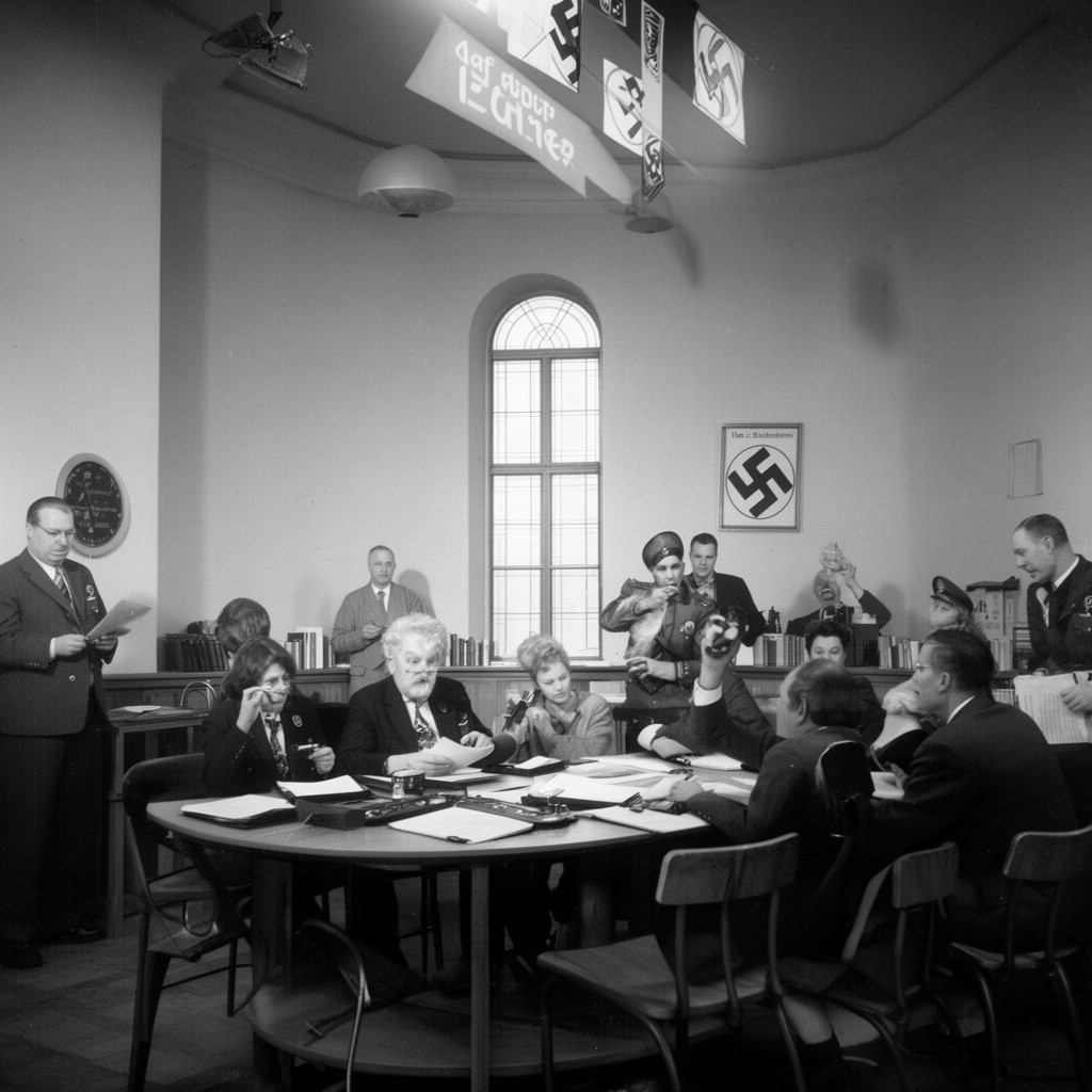 AI-generated illustration of Office of the Deputy Führer