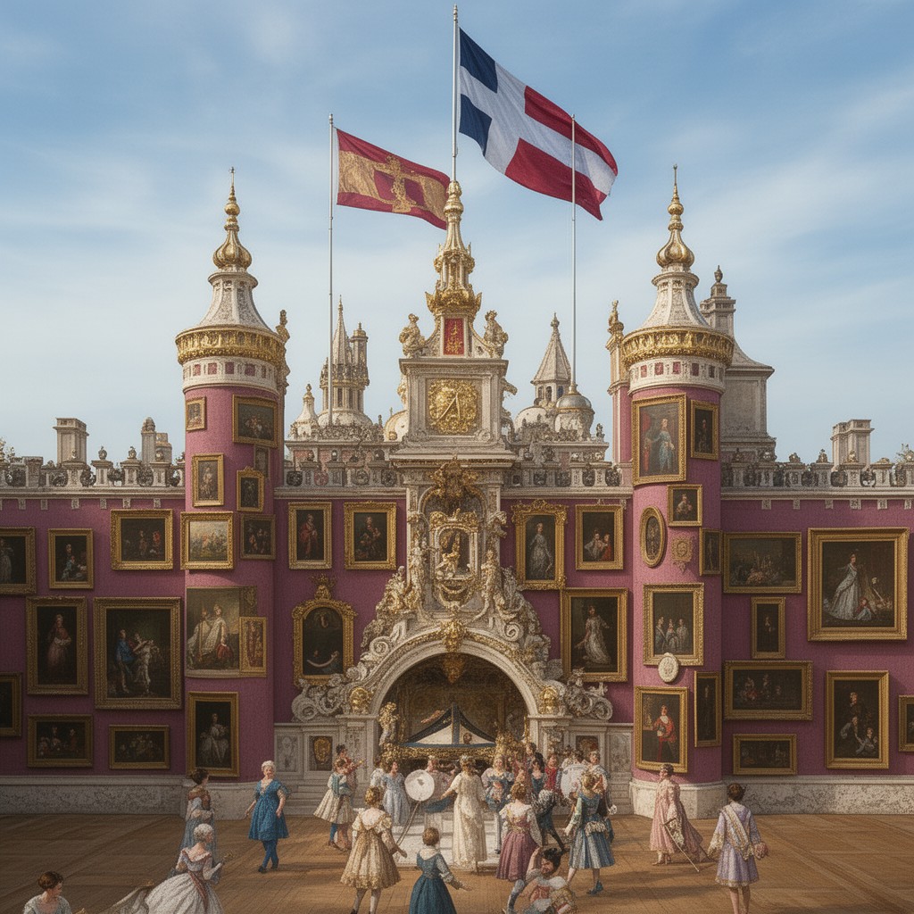 AI-generated illustration of Royal Collection Trust