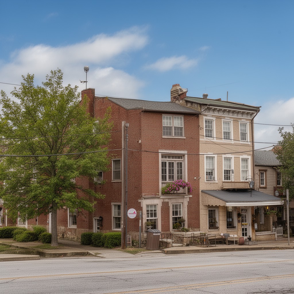 AI-generated illustration of Front Royal Historic District