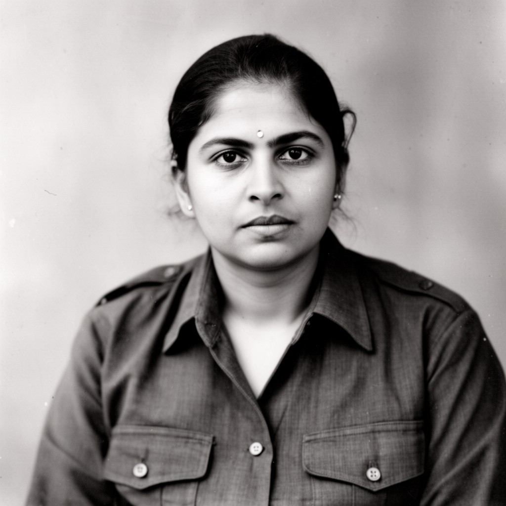 AI-generated illustration of Prabhavati Bose