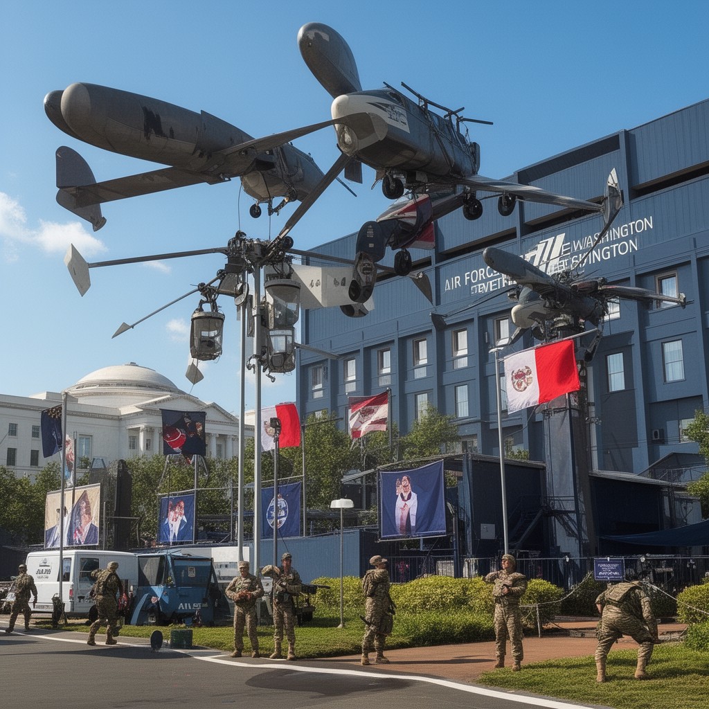 AI-generated illustration of Air Force District of Washington