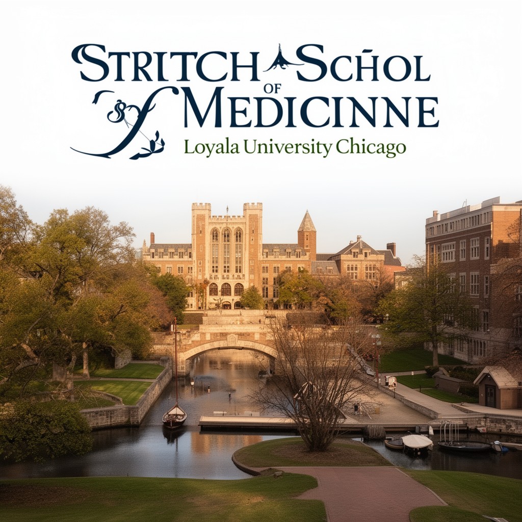AI-generated illustration of Stritch School of Medicine