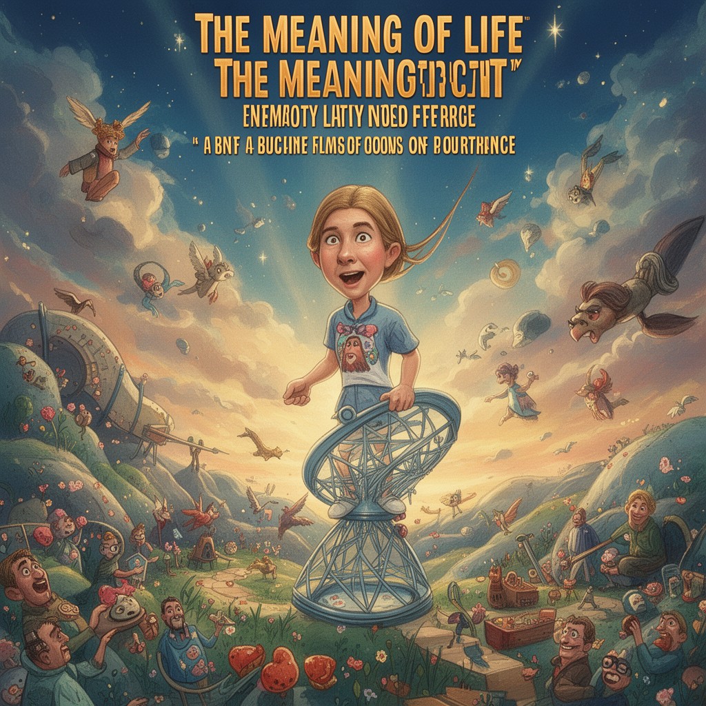AI-generated illustration of The Meaning of Life