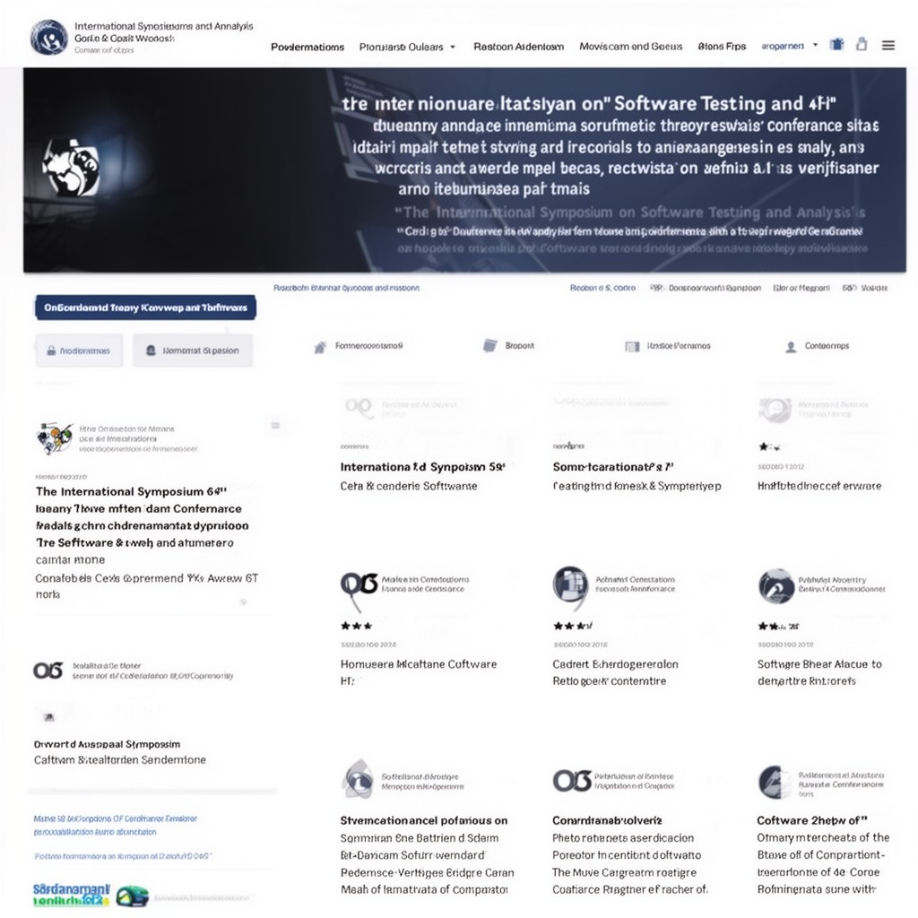 AI-generated illustration of International Symposium on Software Testing and Analysis