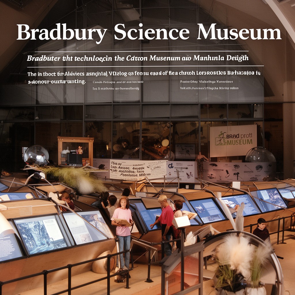 AI-generated illustration of Bradbury Science Museum