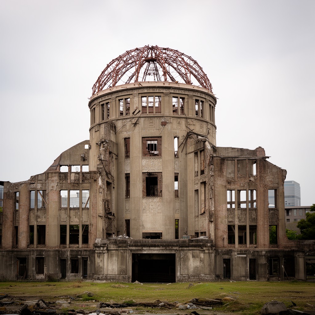 AI-generated illustration of Genbaku Dome