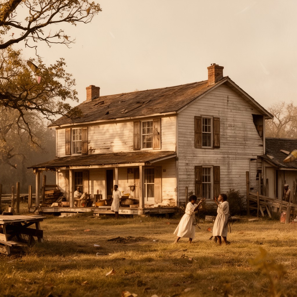 AI-generated illustration of Uncle Tom's Cabin