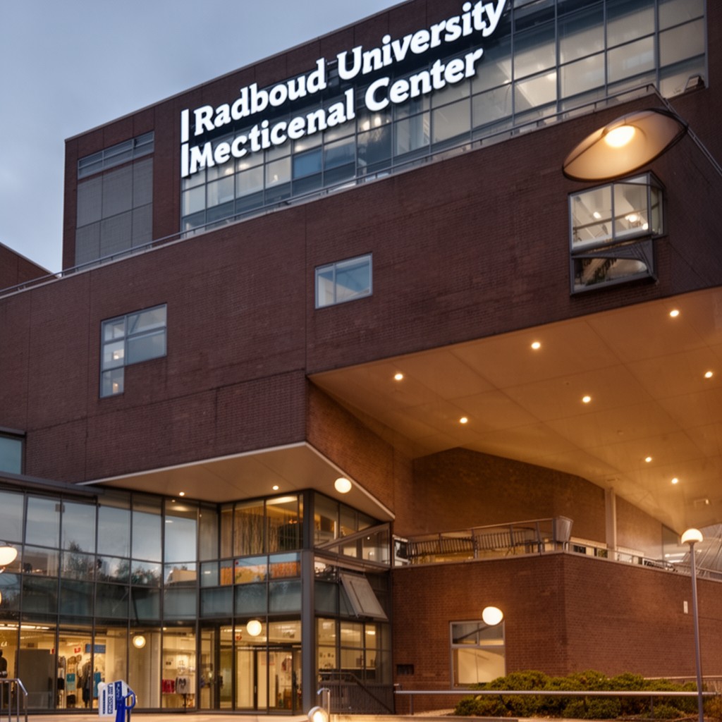 AI-generated illustration of Radboud University Medical Center
