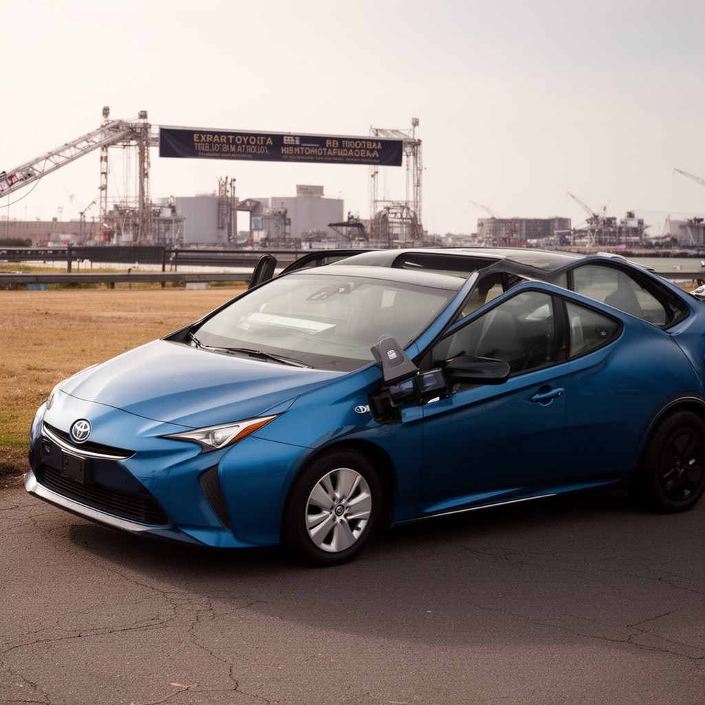AI-generated illustration of Toyota Prius