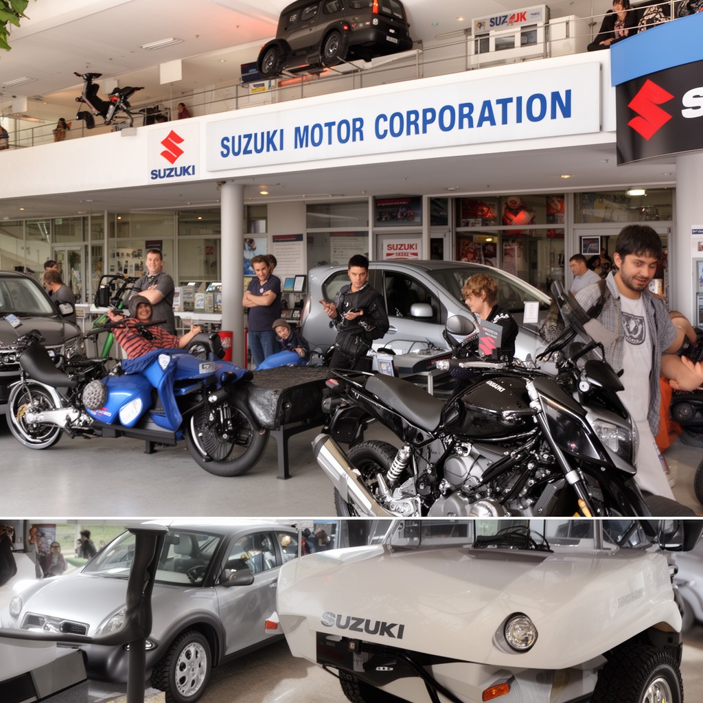 AI-generated illustration of Suzuki Motor Corporation