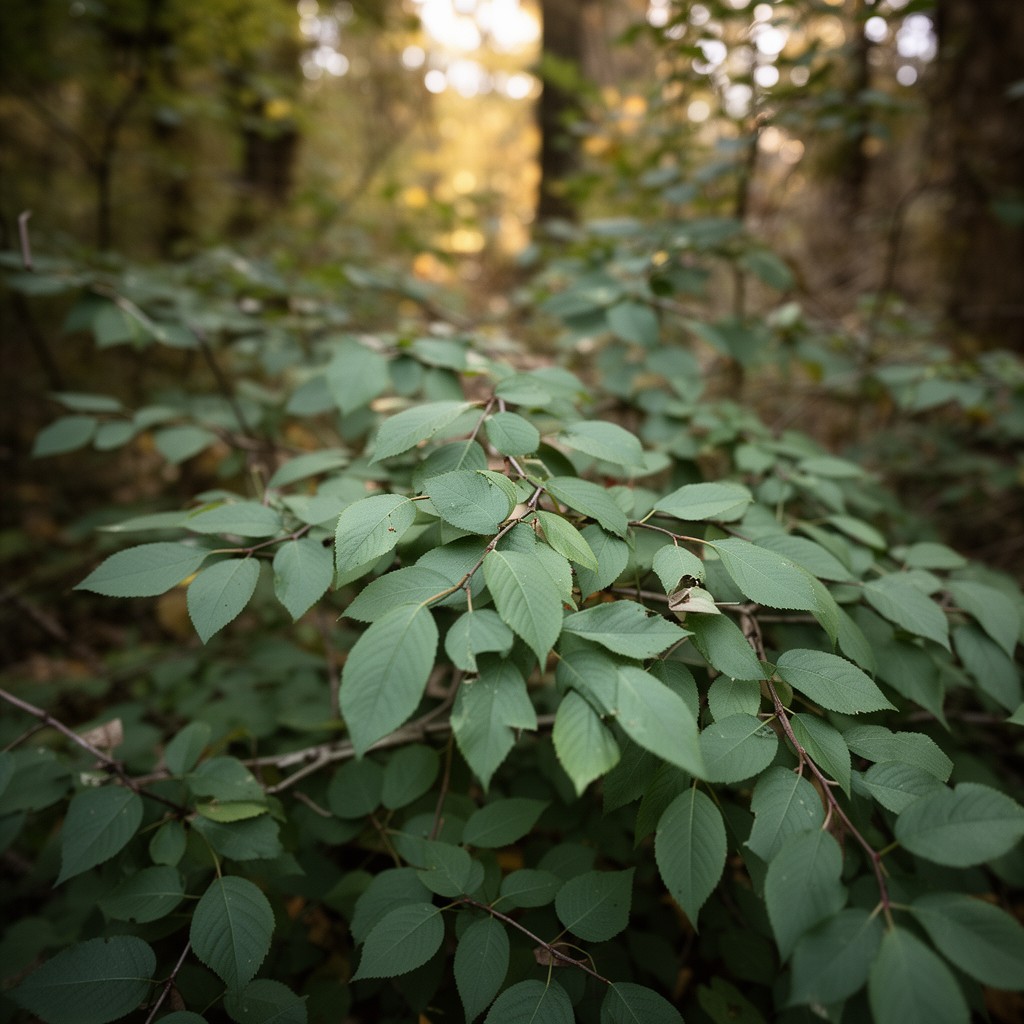AI-generated illustration of Rhamnus cathartica
