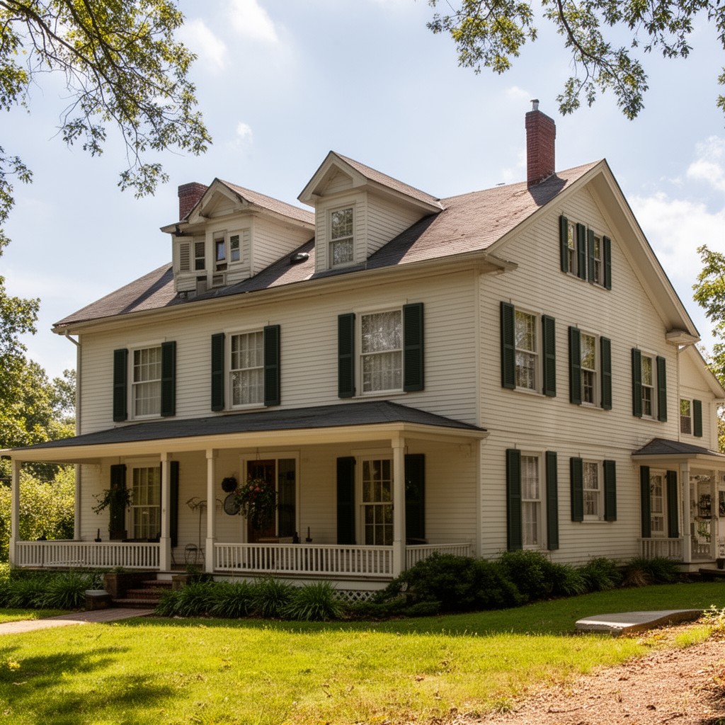 AI-generated illustration of Harriet Beecher Stowe House (Cincinnati)
