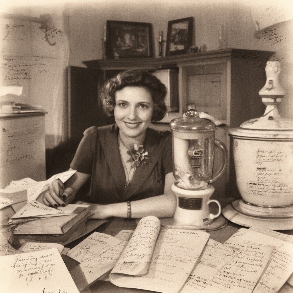 AI-generated illustration of Frances Scott Fitzgerald