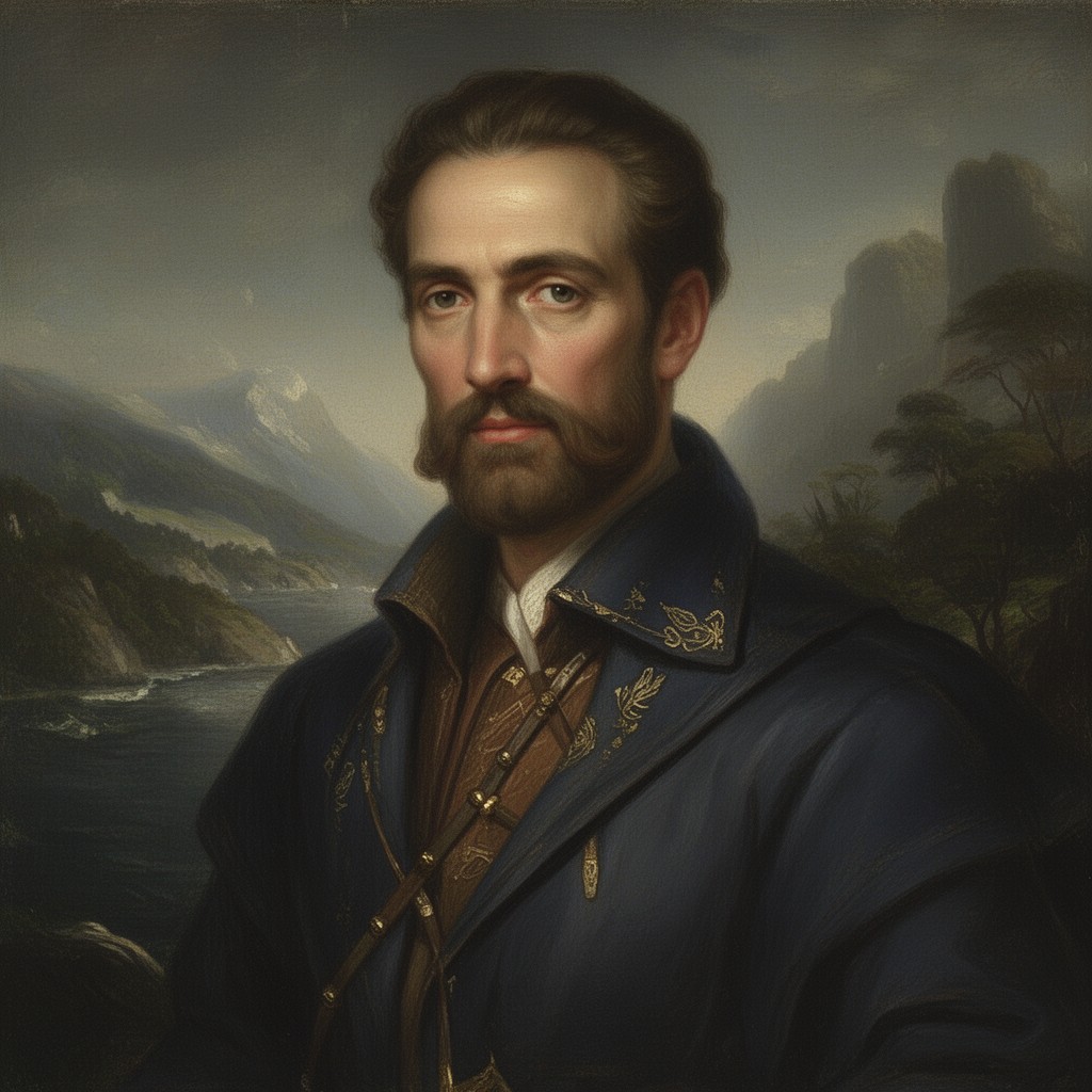 AI-generated illustration of Apostolos Ioannis Fokas