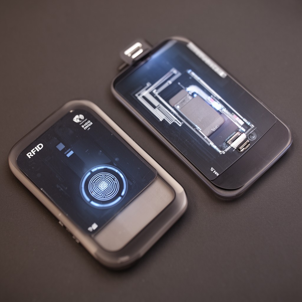 AI-generated illustration of RFID
