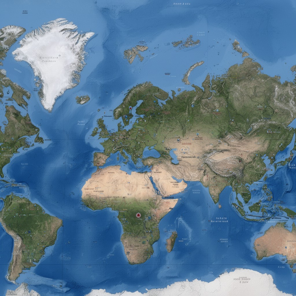 AI-generated illustration of Northern Pacific Ocean