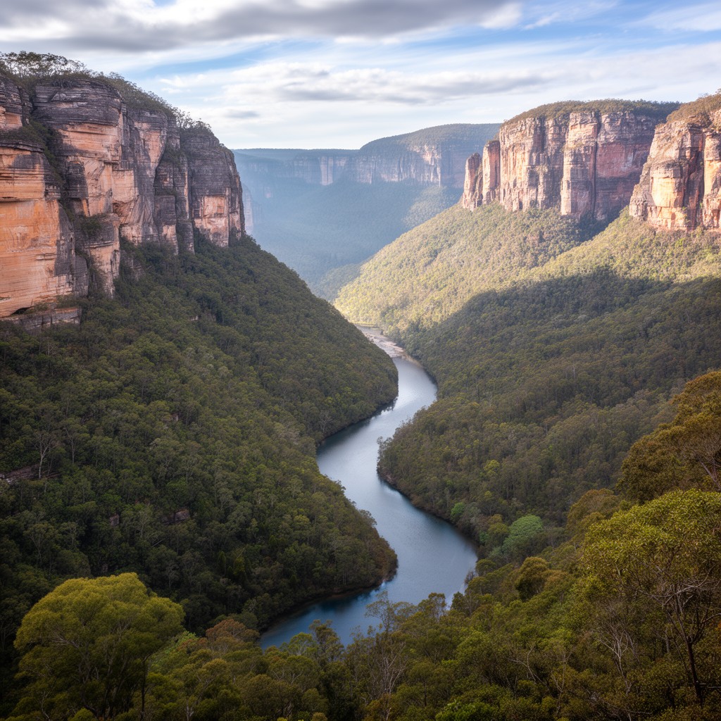 AI-generated illustration of Katoomba