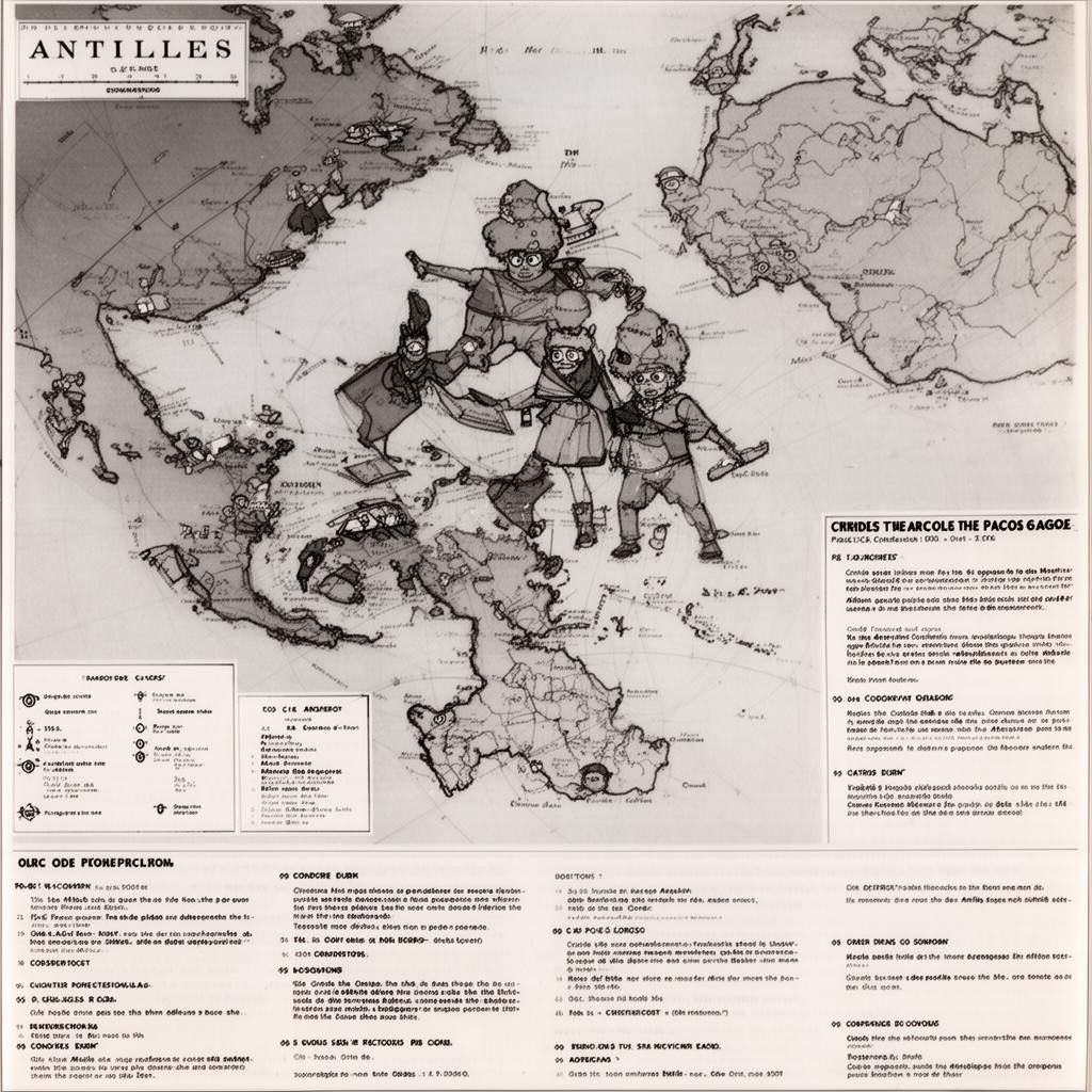 AI-generated illustration of Antilles