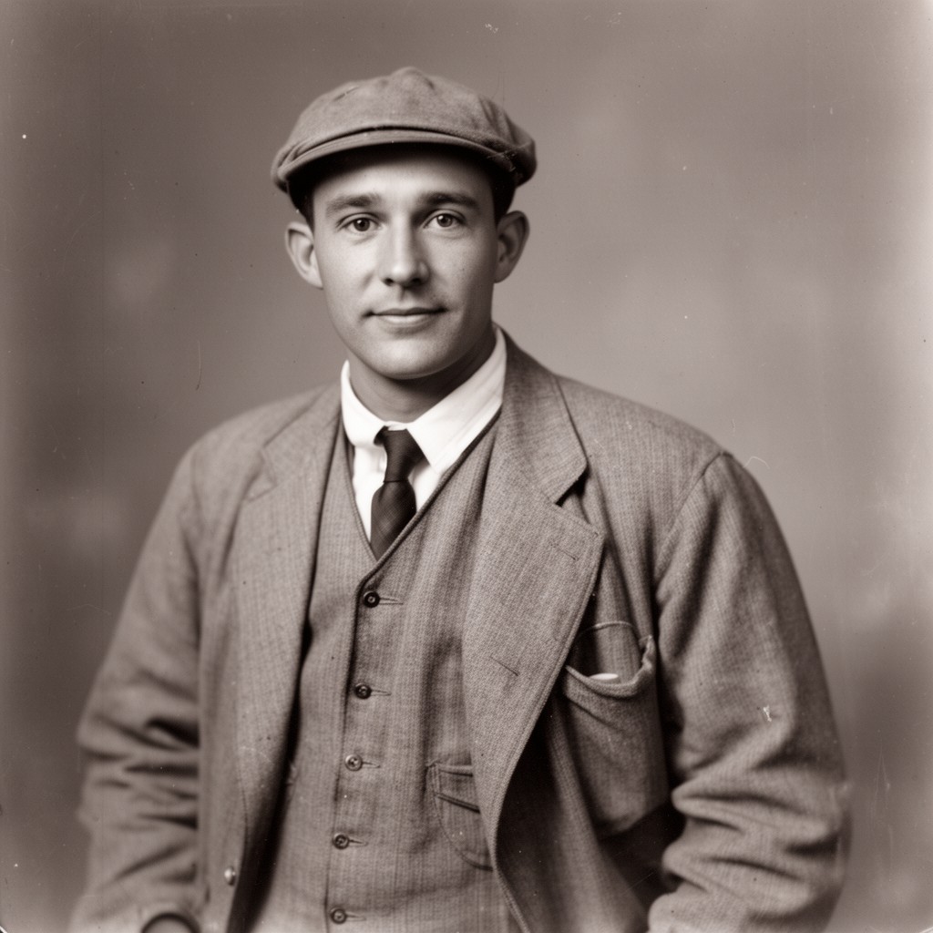 AI-generated illustration of Eddie Cicotte
