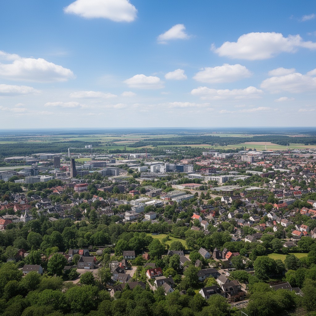 AI-generated illustration of Oldenburg–Osnabrück region