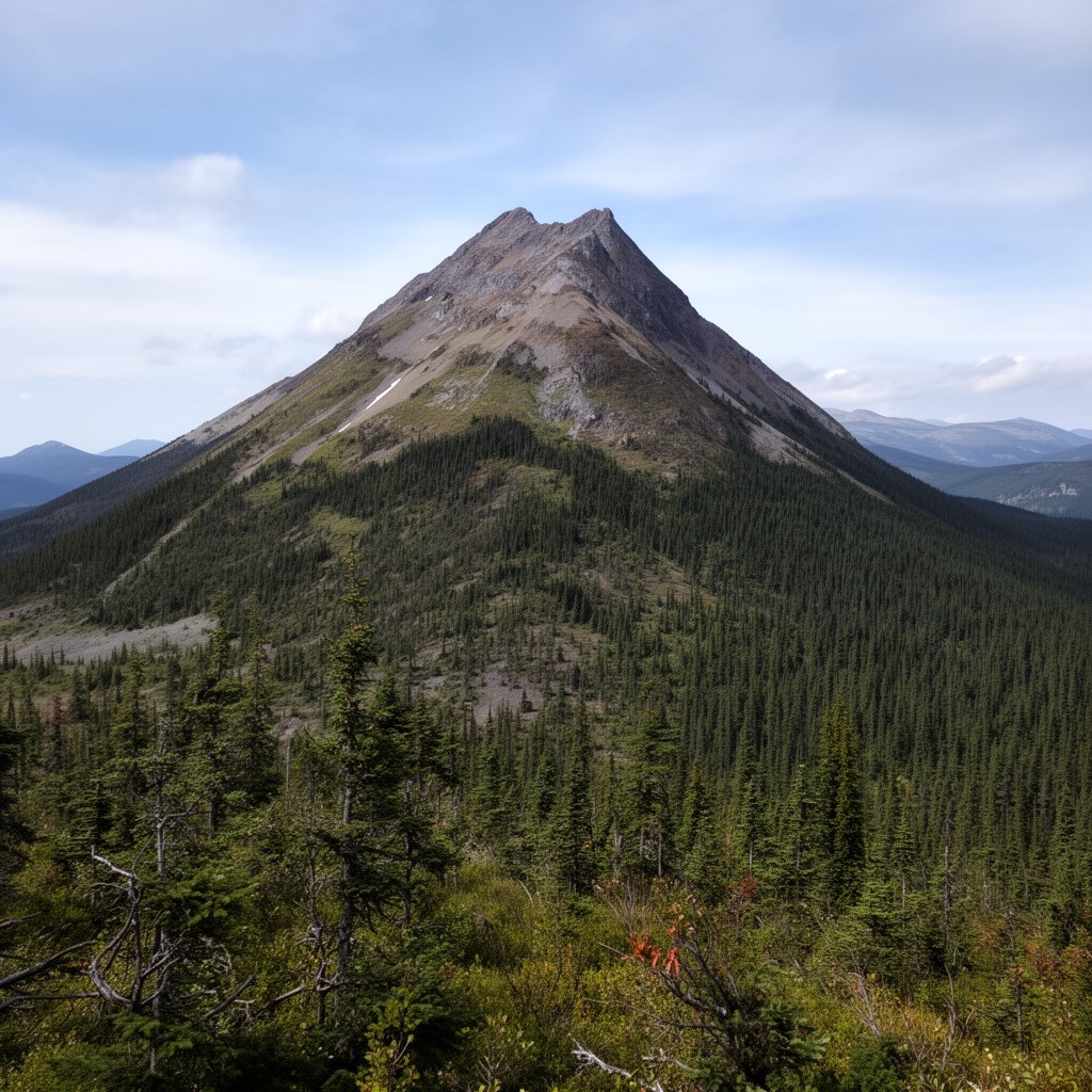 AI-generated illustration of Mount Desor