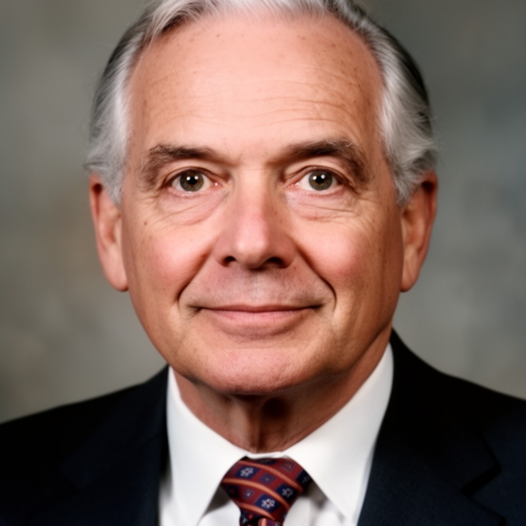 AI-generated illustration of R. F. Hoover