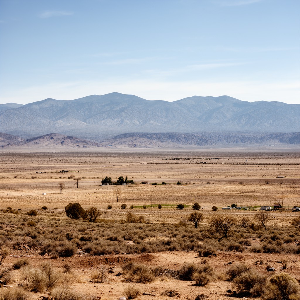 AI-generated illustration of Lander County, Nevada