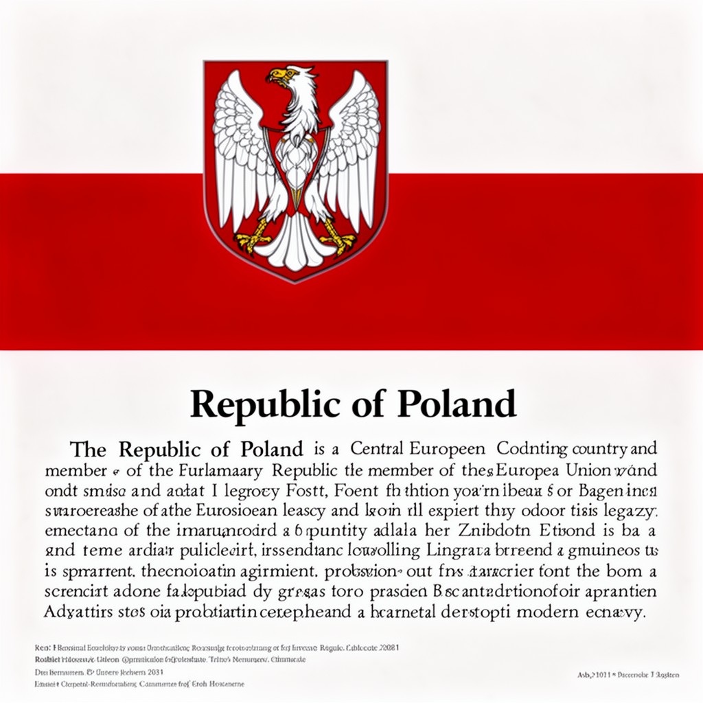 AI-generated illustration of Republic of Poland