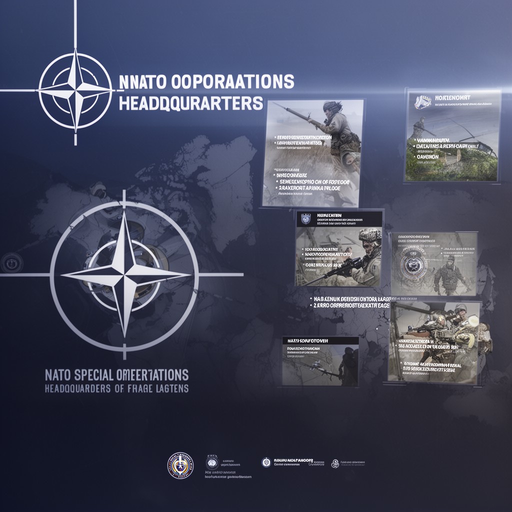 AI-generated illustration of NATO Special Operations Headquarters