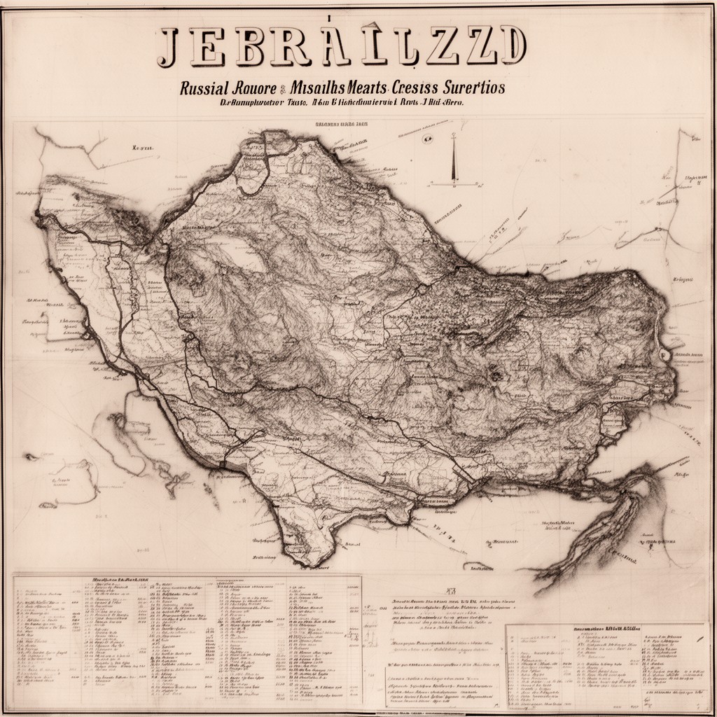 AI-generated illustration of Jebrail uezd