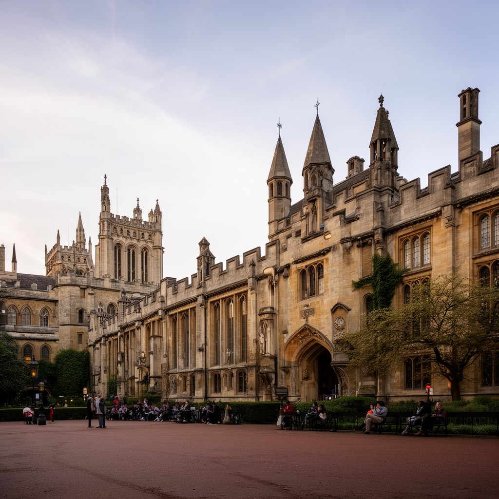 AI-generated illustration of St John’s College, Oxford