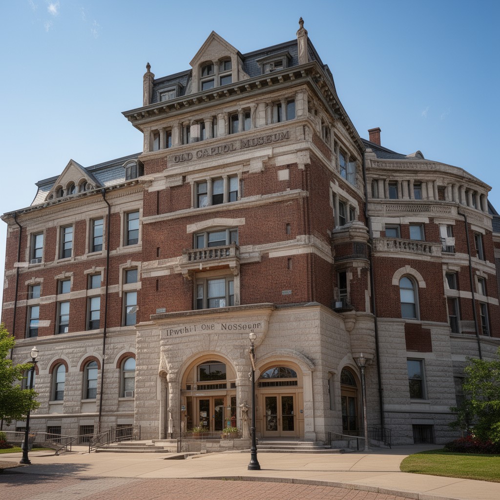 AI-generated illustration of Old Capitol Museum