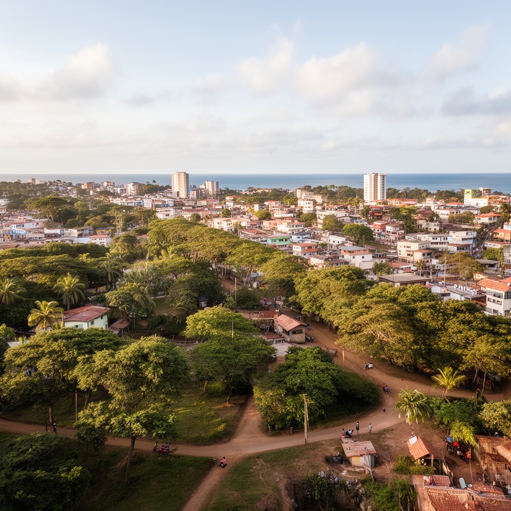 AI-generated illustration of Cabinda